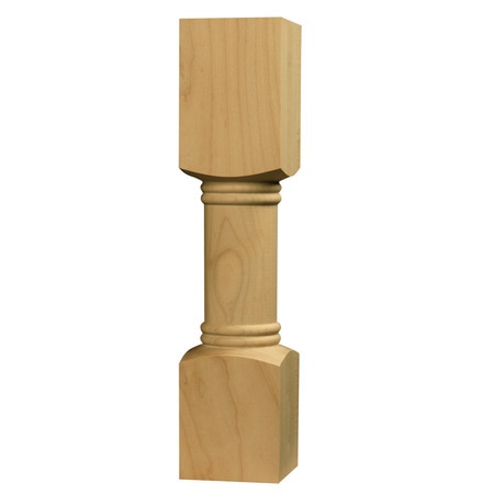 OSBORNE WOOD PRODUCTS 15 1/2 x 3 1/2 Shanty2Chic Bench Leg in Spanish Cedar 1389SPC